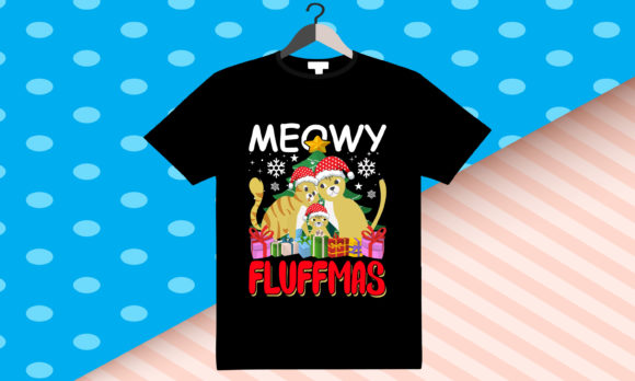 Cat Christmas T-Shirts Design for T-Shirt Designs