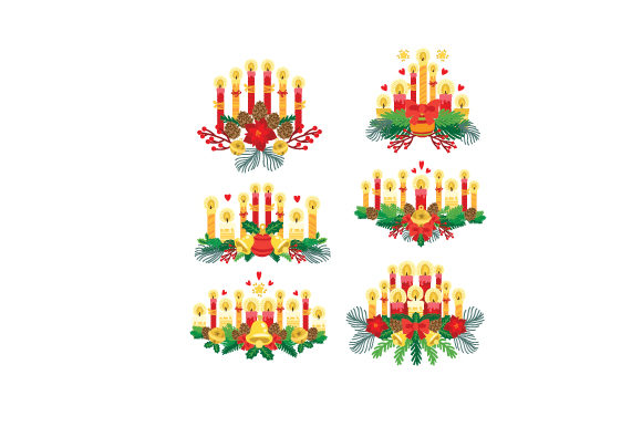 Christmas Advent Wreath Days 6-11
