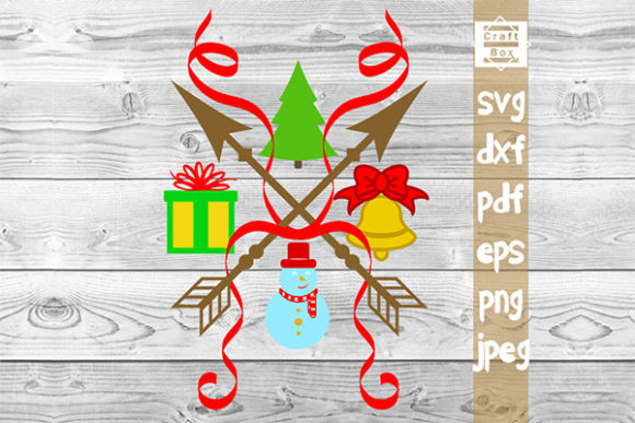Christmas Logo Svg for Local Business Branding in Crafts