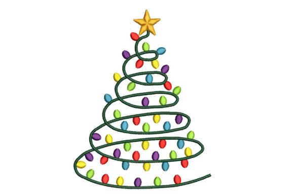 Christmas Tree with Lights Design Asset Review