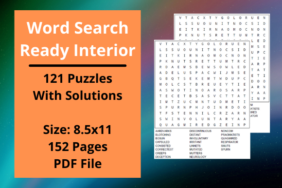 Christmas WordSearch Medium Level for Kdp Interiors Design