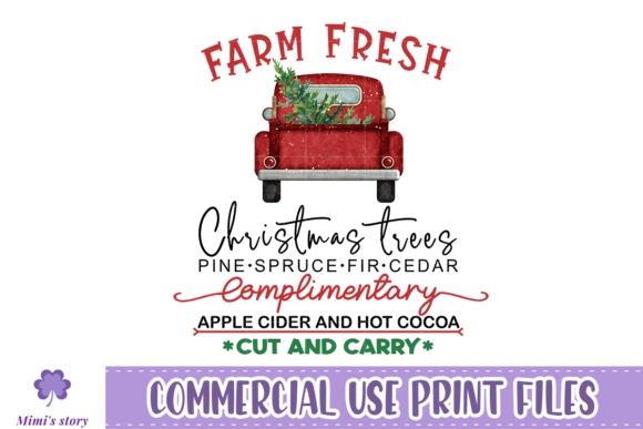 Farm Fresh Christmas Tree Embroidery