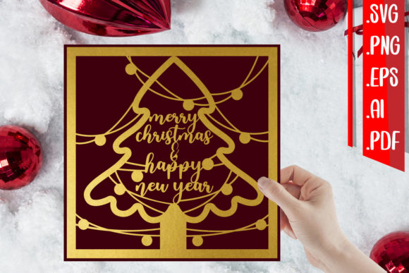 Merry Christmas Happy New Year Card 2 Review