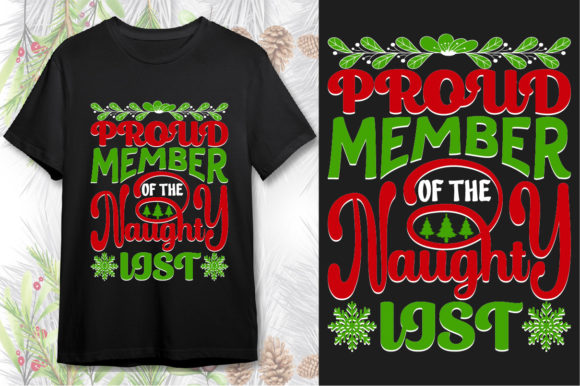 Proud Member of the Naughty List Print Templates Review