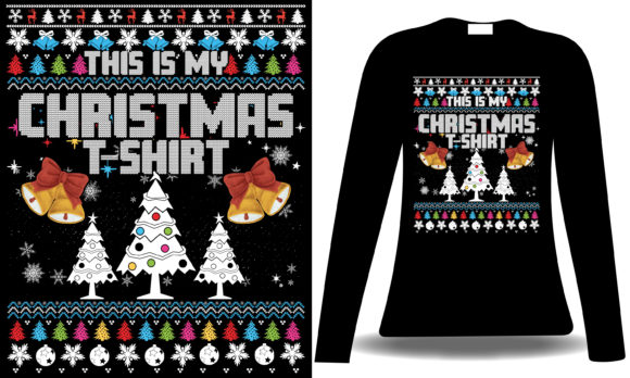 This is My Christmas T-shirt - A Festive T-Shirt Design